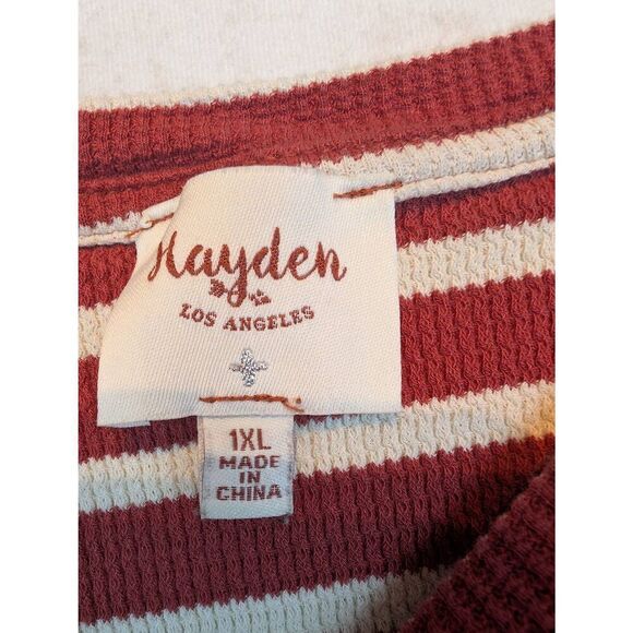 Hayden quality thermal boat neck top xl - Picture 3 of 3